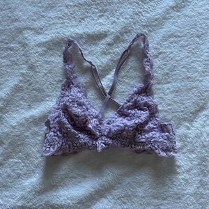 Victoria's Secret Lace Bralette in Soft Purple